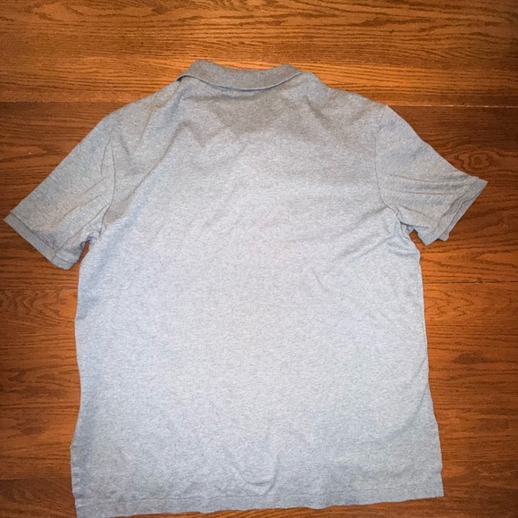 Polo Ralph Lauren Mens Grey Pima Soft Touch Short Sleeve Polo Shirt - Picture 4 of 5